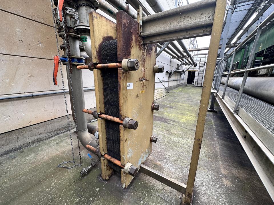 1986 Alfa-Laval A15-BFM Heat exchanger Pharmaceutical, Cosmetic and Chemistry Equipment