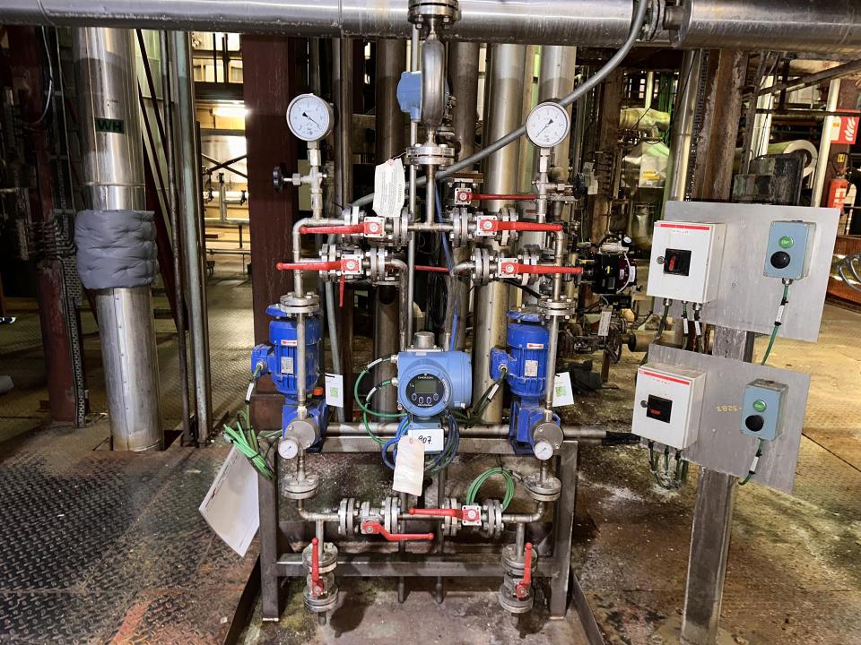 Mass flow meter station Volume Flow Meters