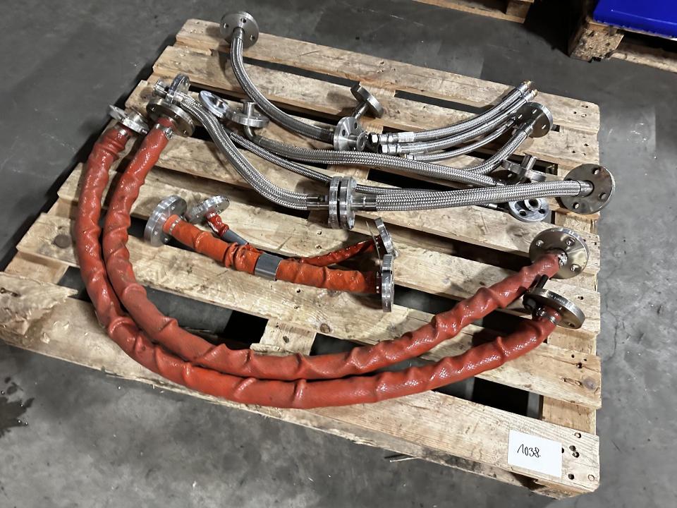 Various tube connections Metal stock