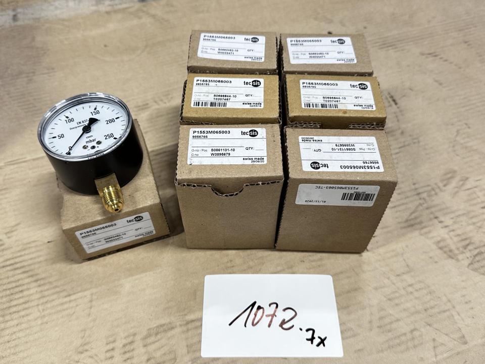 TecSis spare part measurement technology Metal stock
