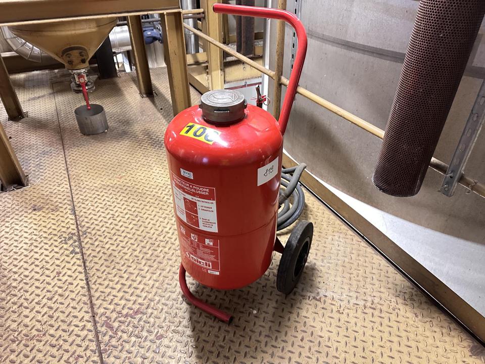 Mobile ABC powder fire extinguisher 50kg Fire extinguishers