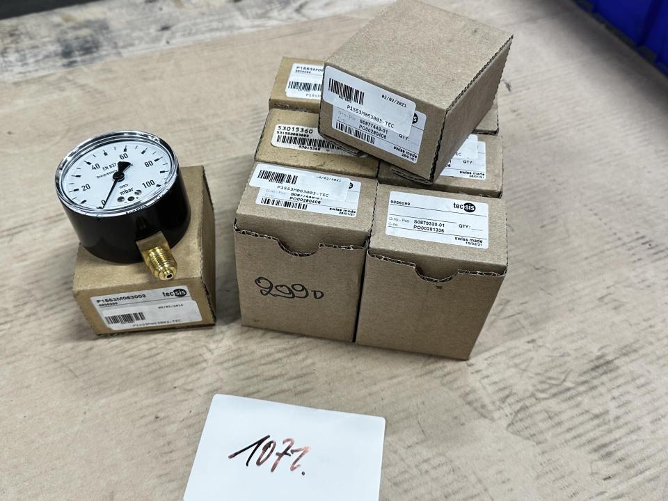 TecSis spare part measurement technology Metal stock