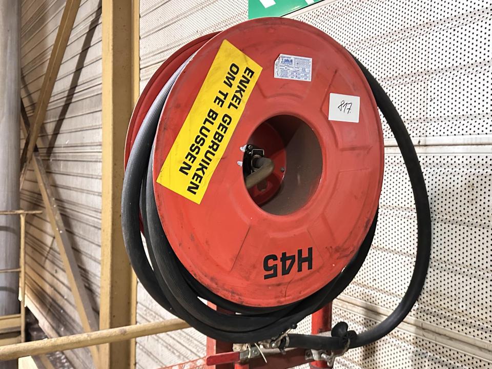 Sicli Extinguishing station Open reel Fire and theft prevention