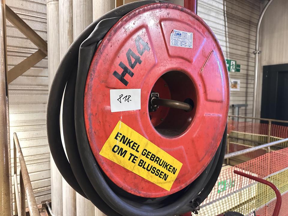 Sicli Extinguishing station Open reel Fire and theft prevention