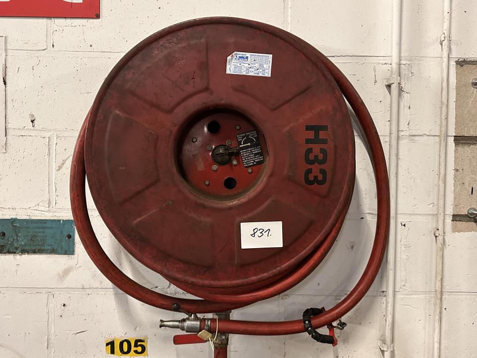 Sicli Extinguishing station Open reel Fire and theft prevention