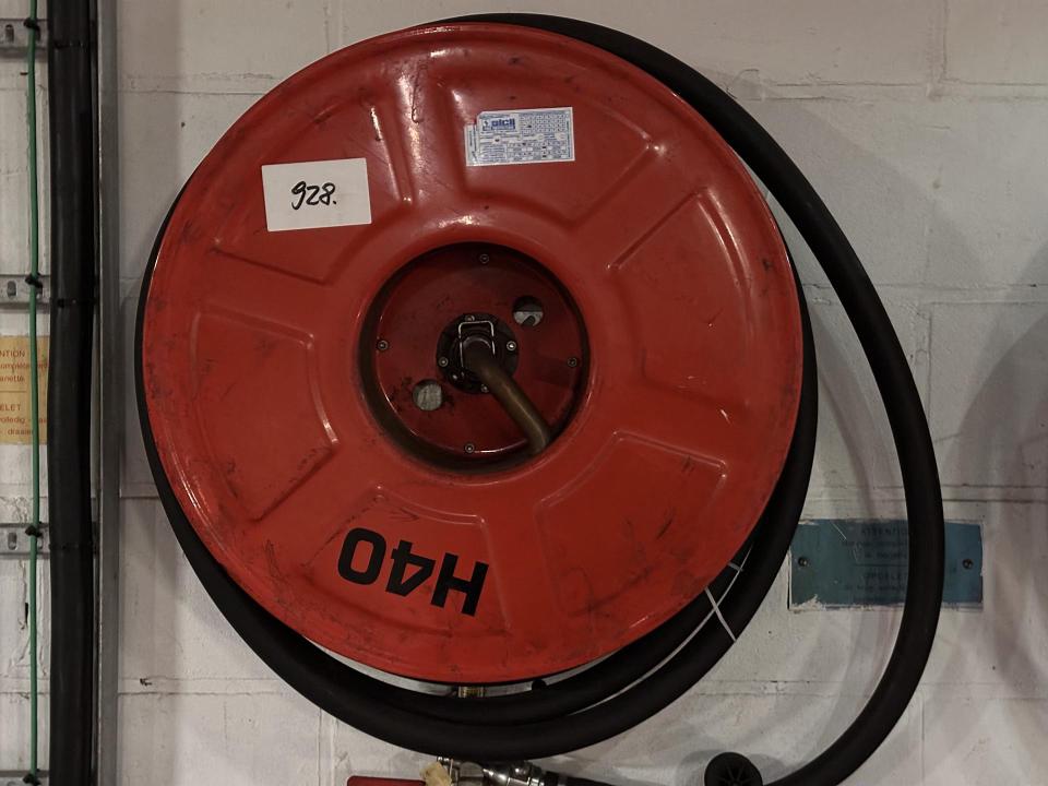 Extinguishing station Open reel Fire hose reels