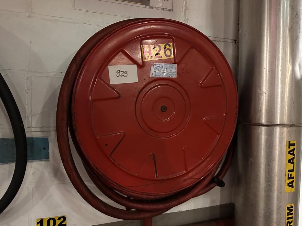 Sicli Extinguishing station Open reel Fire and theft prevention