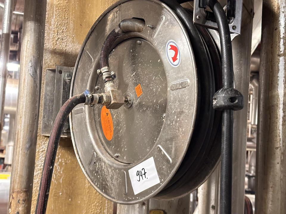 Hose reel with hose / swivelling Hose Reels