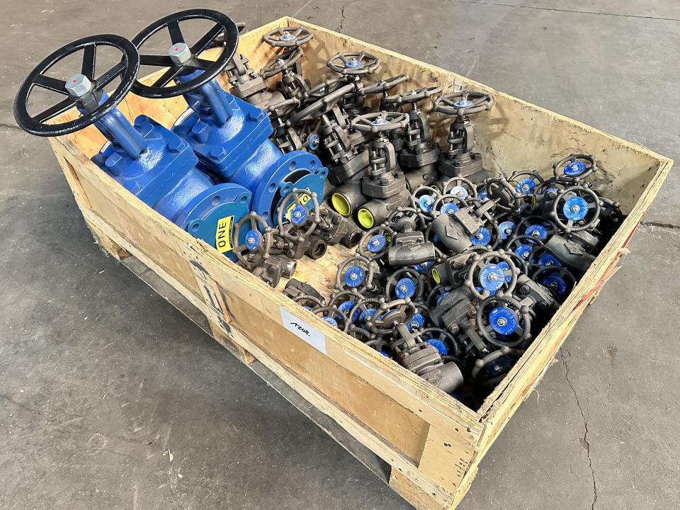 OMB Steel globe Valve Storage and Handling