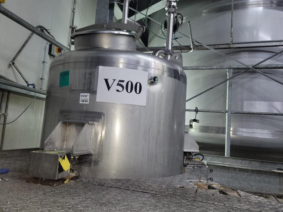 Mixing vessel Pharmaceutical, Cosmetic and Chemistry Equipment