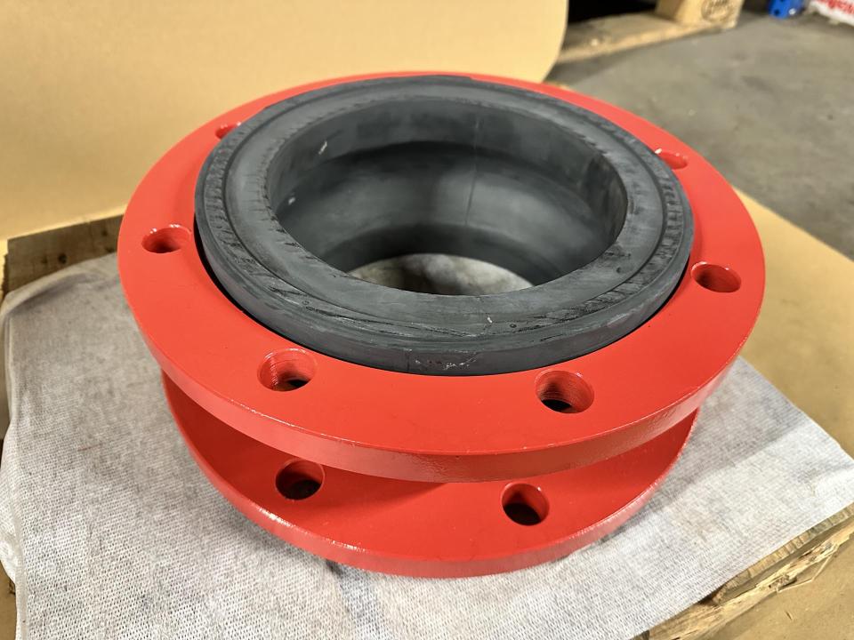 Expansion flange 200mm Metal stock
