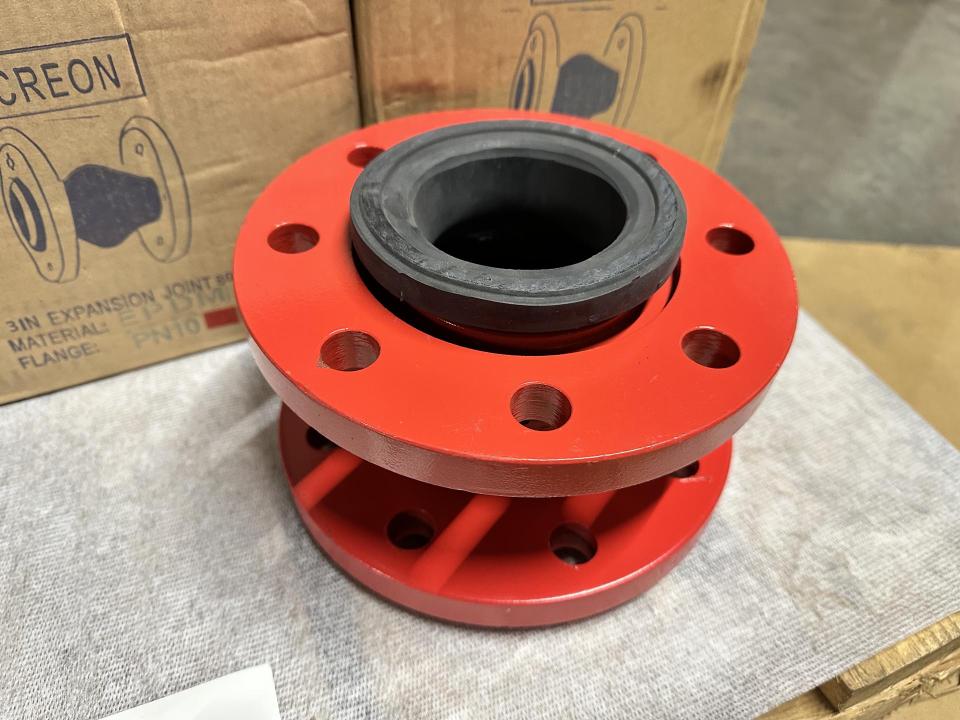Expansion flange 80mm Metal stock