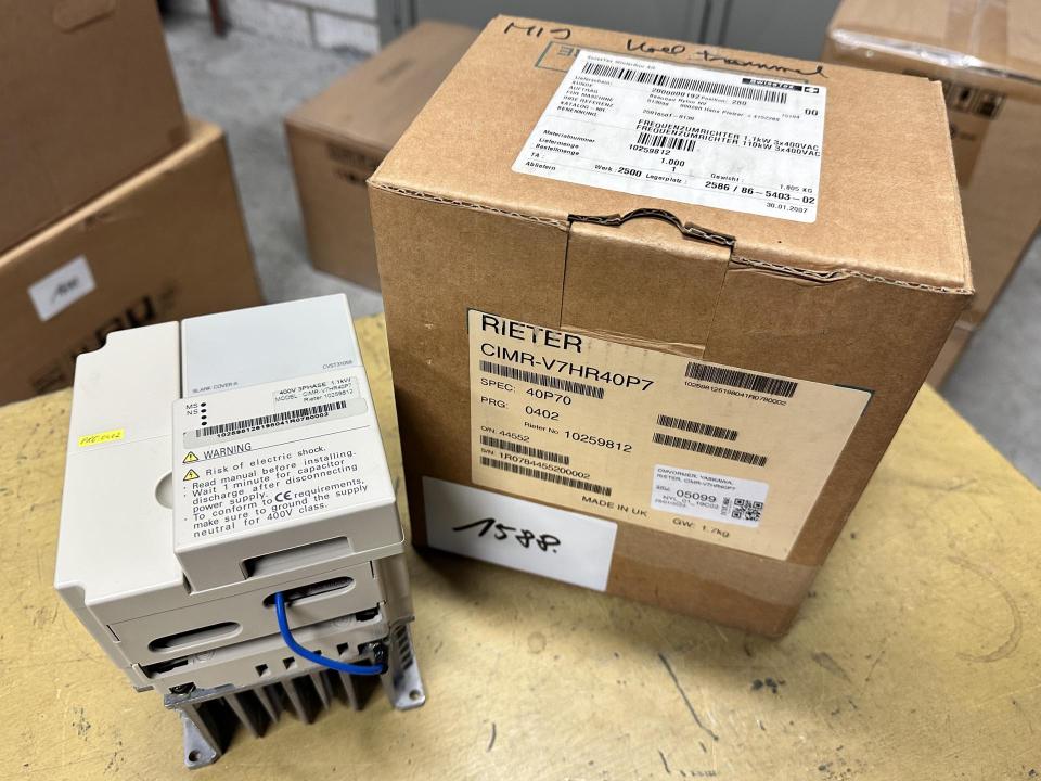 Drive / converter Storage and Handling