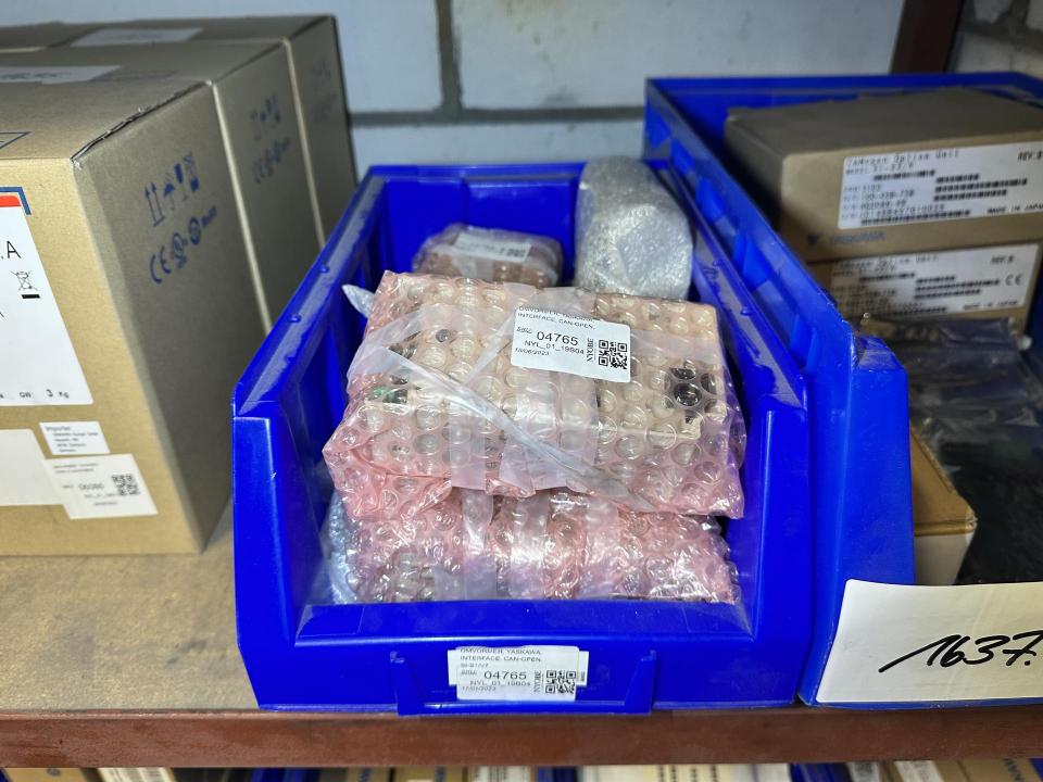 Automation spare parts Metal stock
