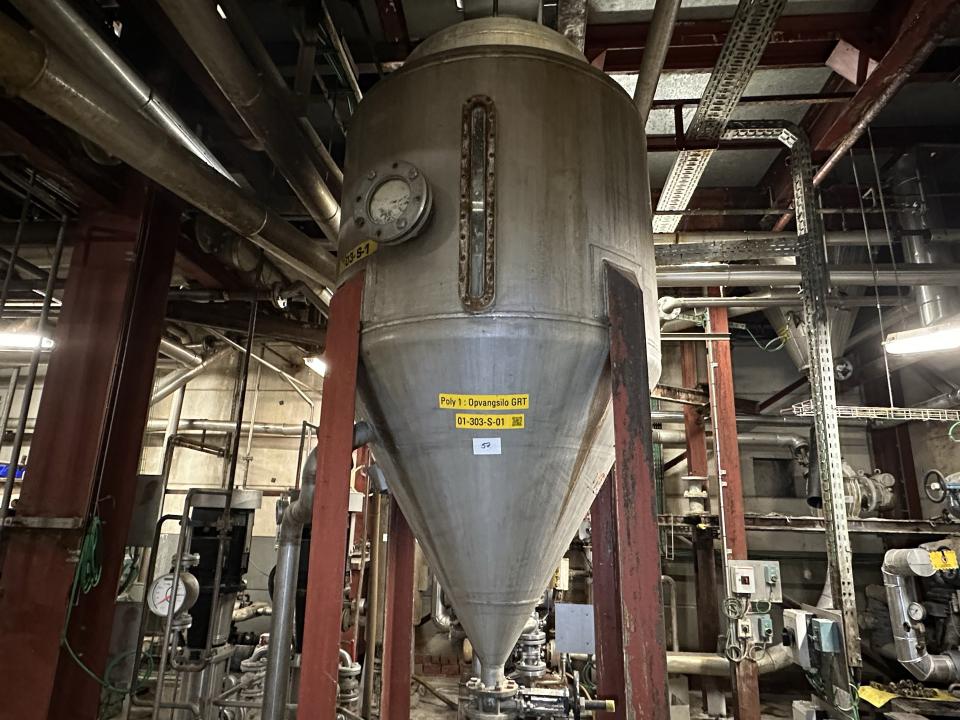 1976 Inventa AG / Welders N.V Belgium Collecting silo Tank / Vessel Process Equipment and Machines