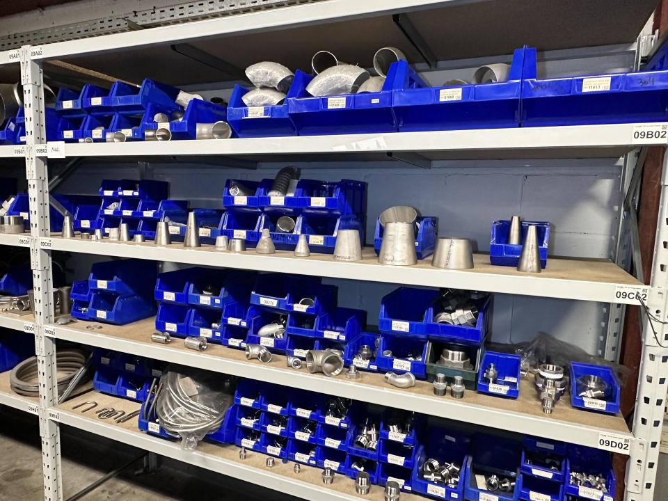 Large stock of spare parts Spare Parts