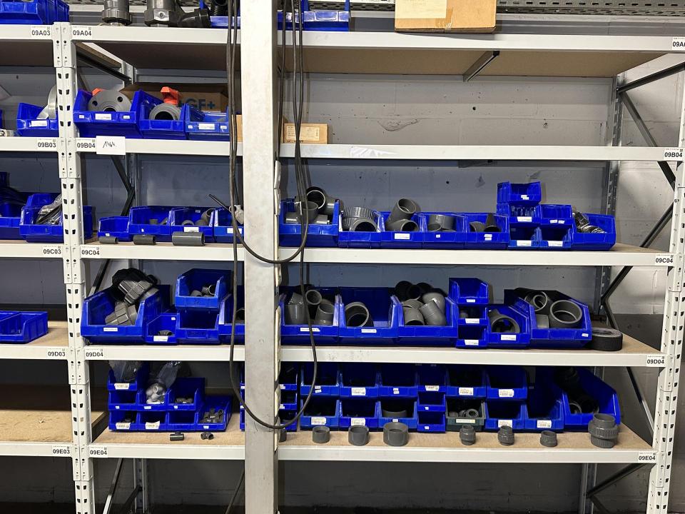 Large stock of spare parts Spare Parts