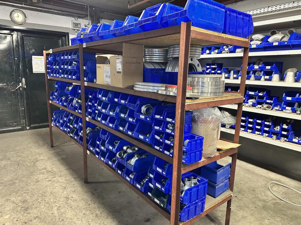 Large stock of spare parts Spare Parts