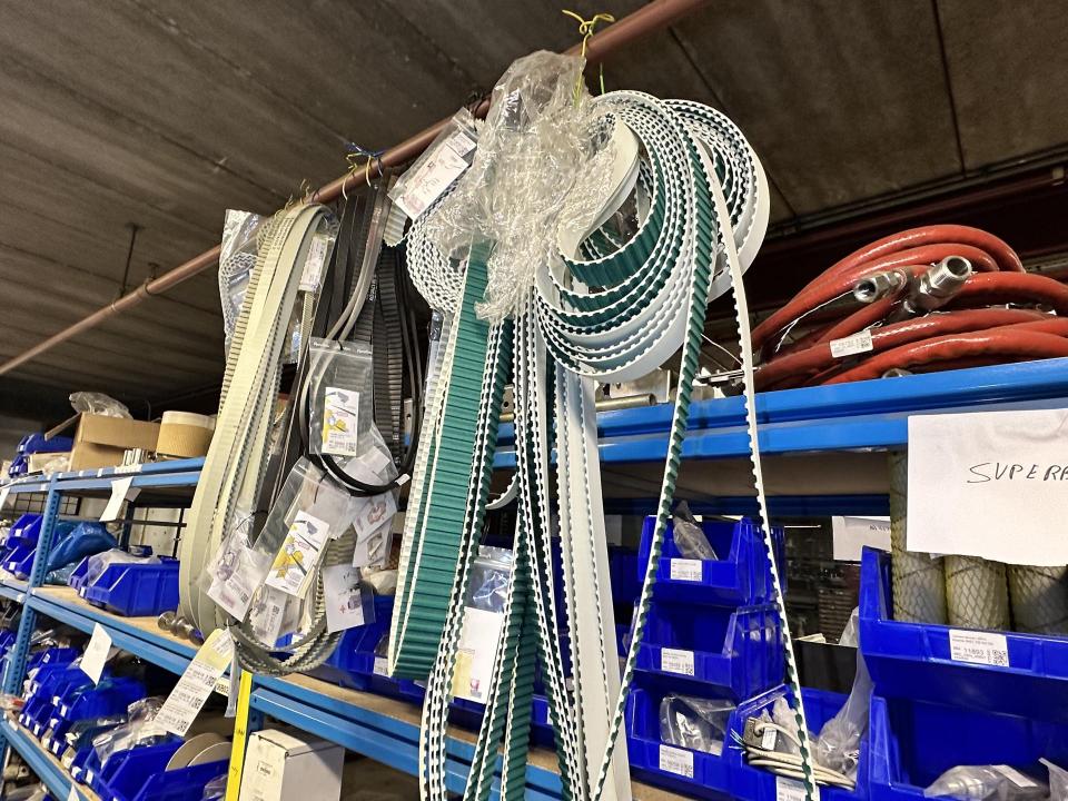 Large stock of spare parts Spare Parts