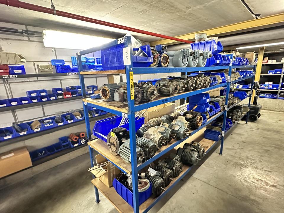 Spare parts Metal stock