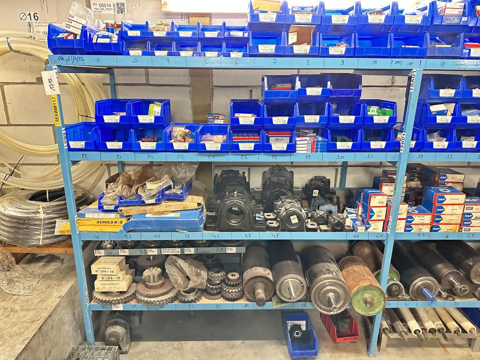 Spare parts Metal stock