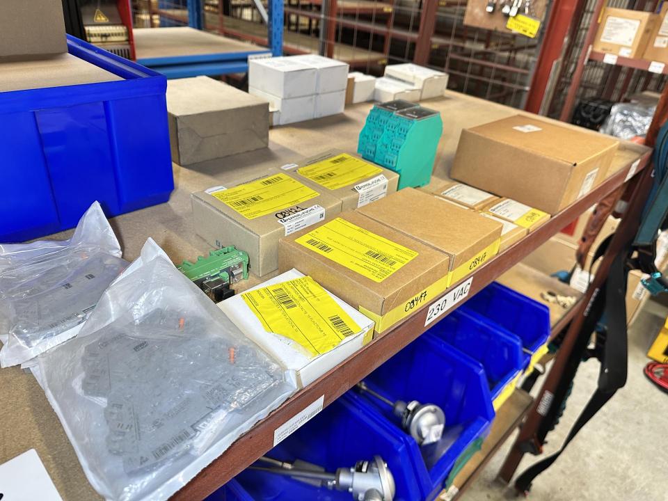 Spare parts Metal stock