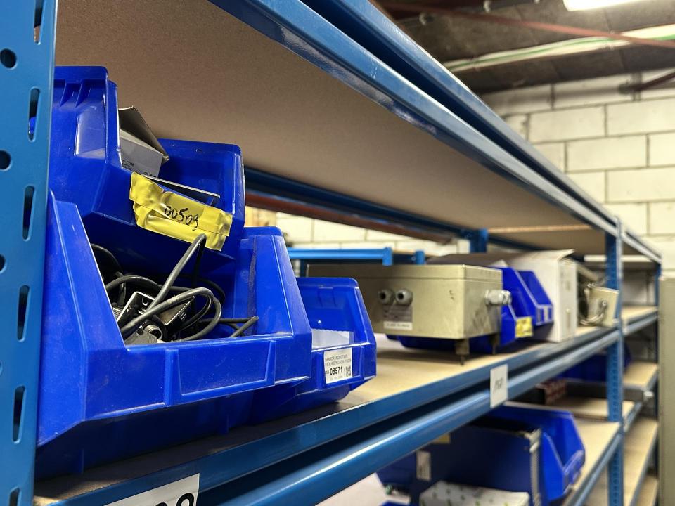 Spare parts Metal stock