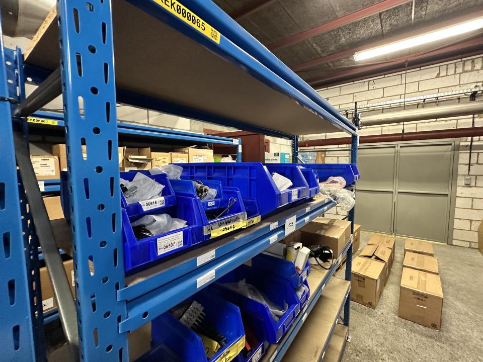 Spare parts Metal stock