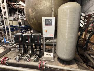 2014 Grundfos Hydro MPC-E... Pump station Pumps