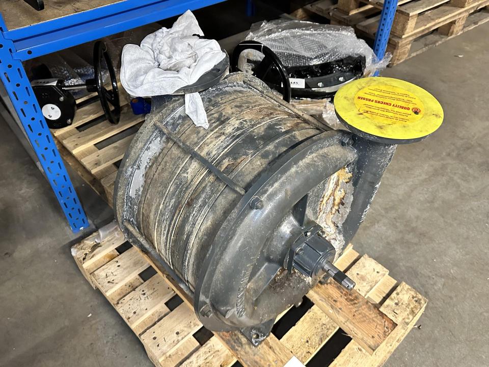 Multistage centrifugal blower 