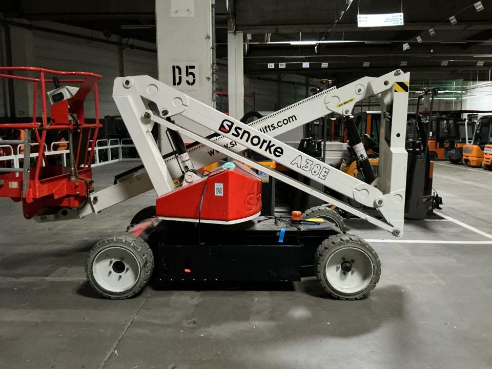 Boom Lift Warehouse inventory