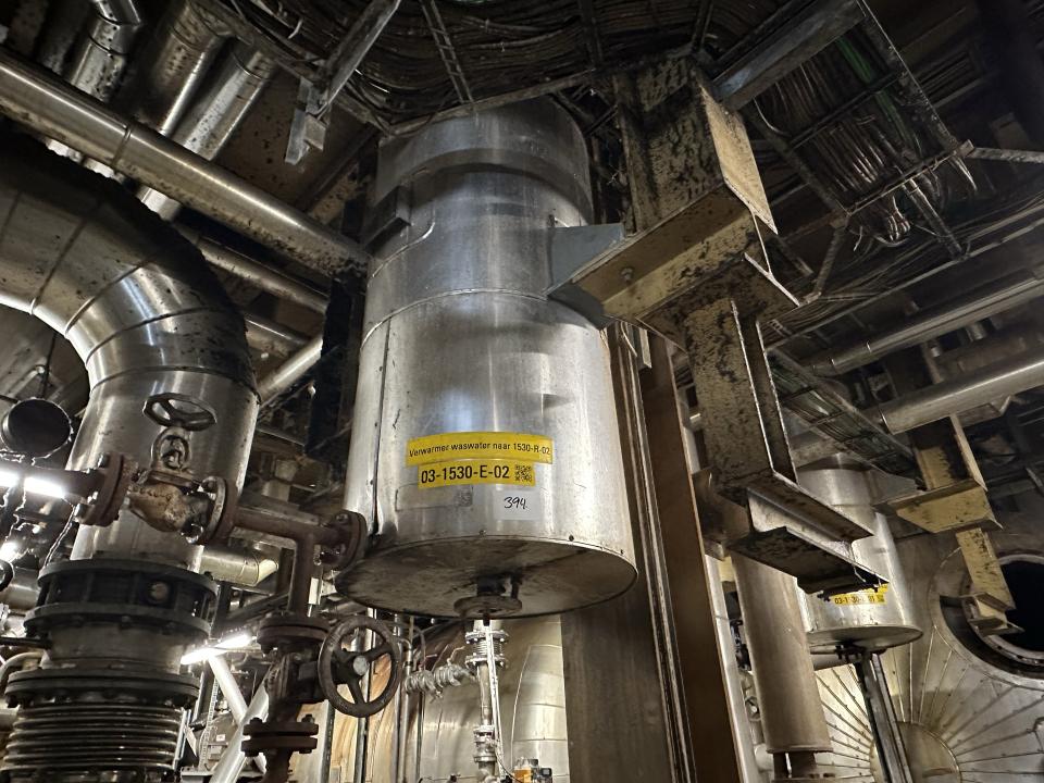 Heat exchanger Pharmaceutical, Cosmetic and Chemistry Equipment