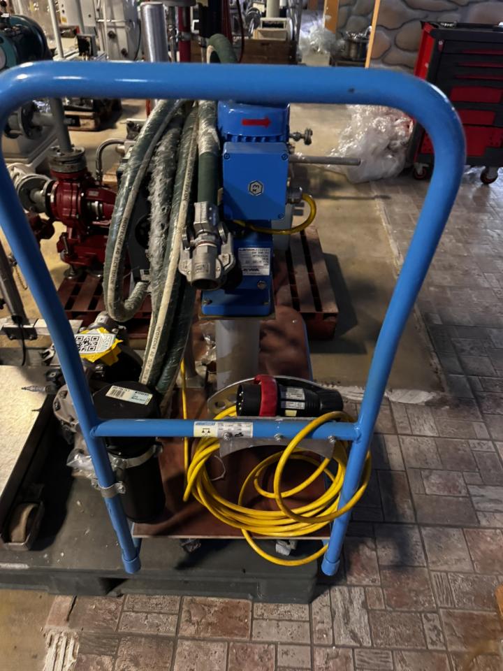 Pump on trolly Pumps