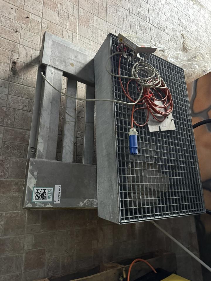 Mobile floor scale, 10-1500kg Floor Weighing Scales