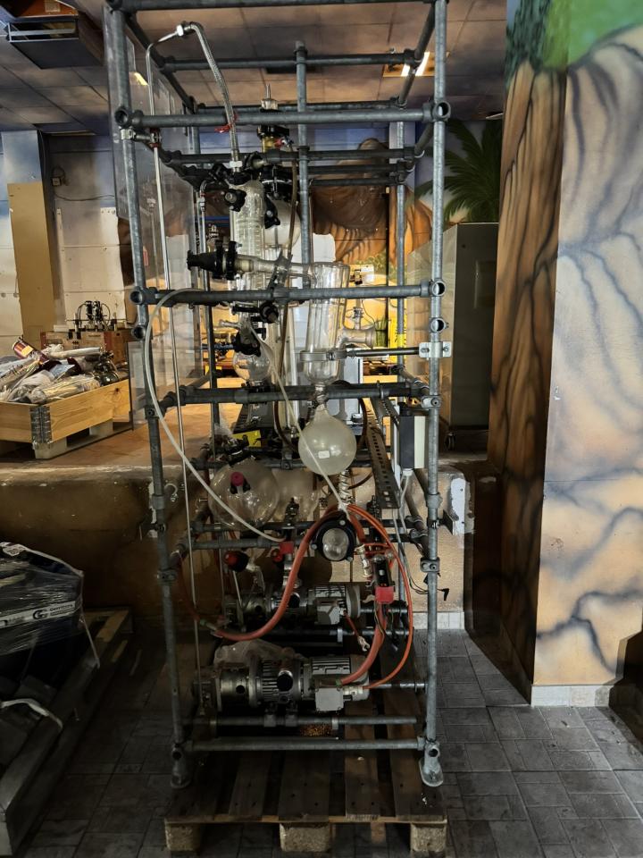 Complete glass distillation system for PILOT7KlioLab Destiller equipment