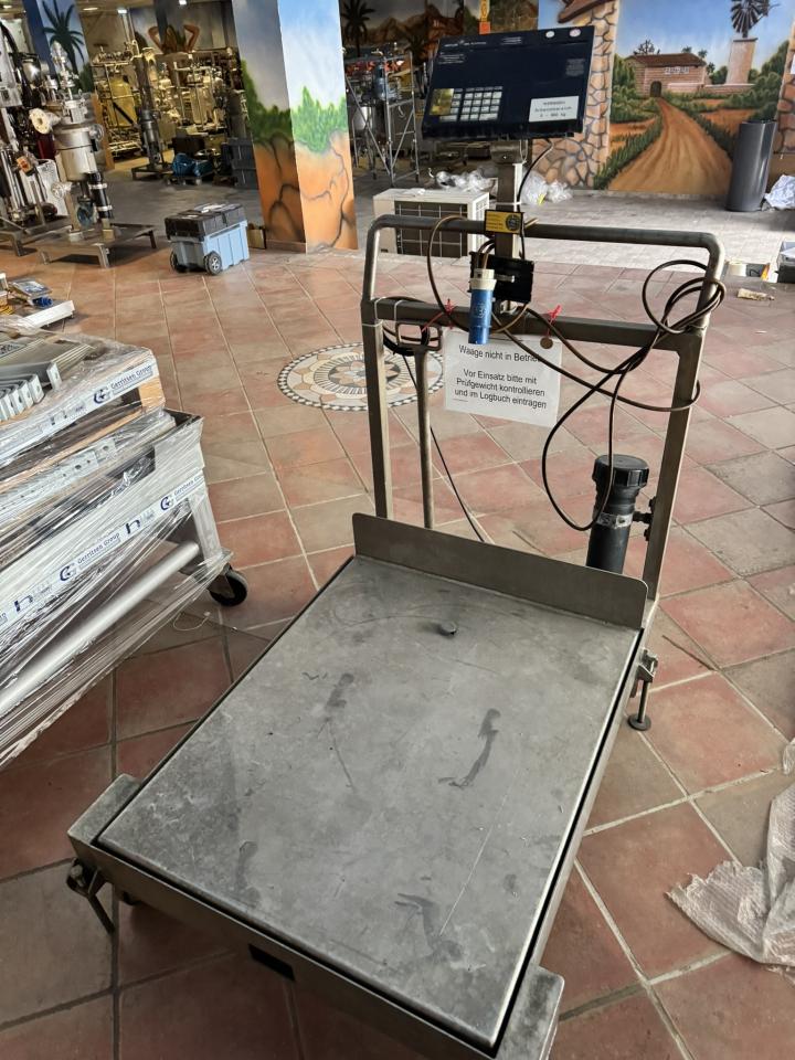 mobile Mettler scale, 5-600kg, MSRW0014 Weighing Scales