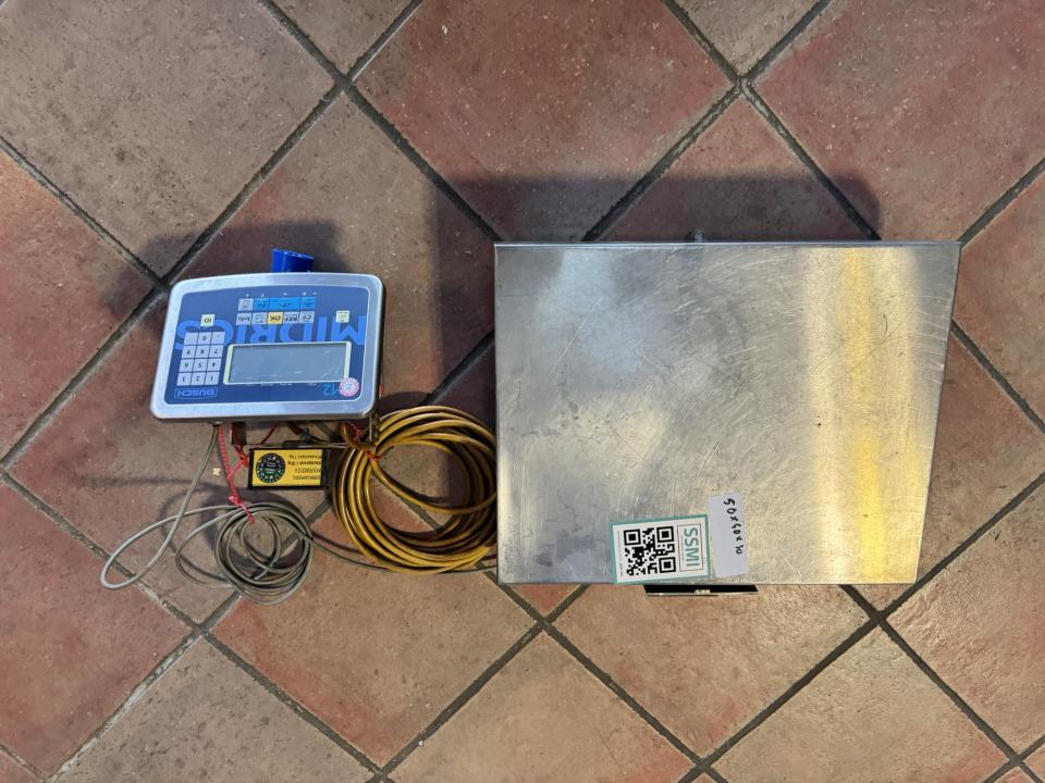 mobile Busch scales, 1-30kg, MSRW0124 Weighing Scales