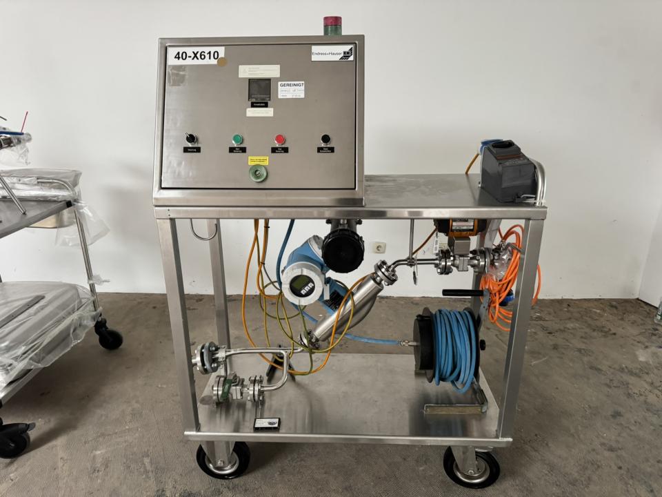 Mobile flow meter, 040X610 Various pharmaceutical, cosmetic and chemical