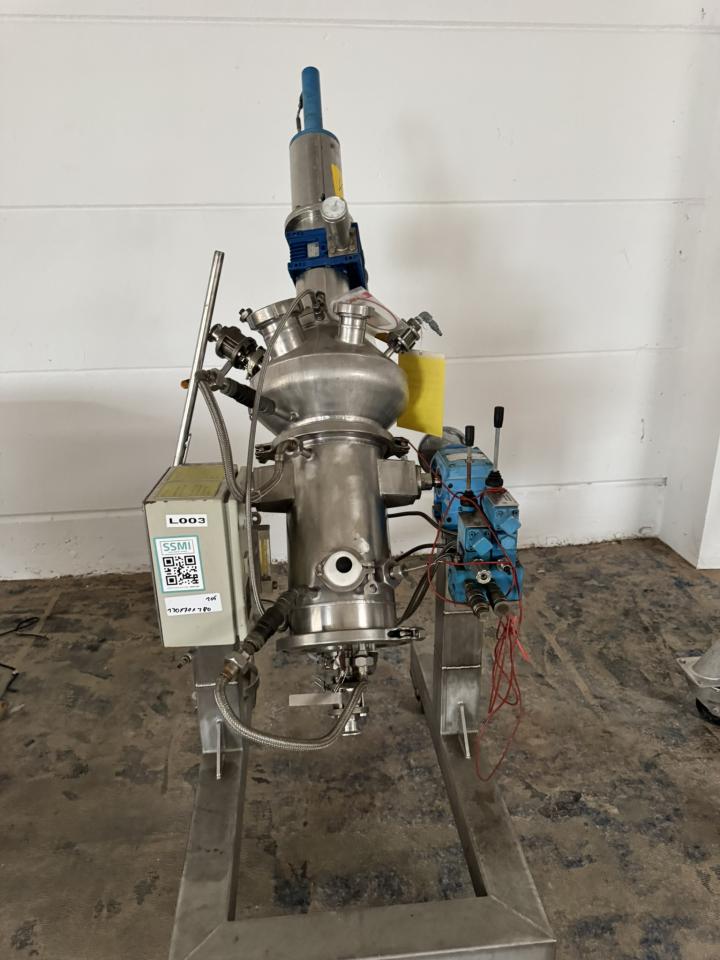 ROSENMUND Nutsche RDN for Lab or Pilot Plant, 971Nutro01, Hastelloy, -1/6bar, -20/200 ^C, 24 liters Various pharmaceutical, cosmetic and chemical