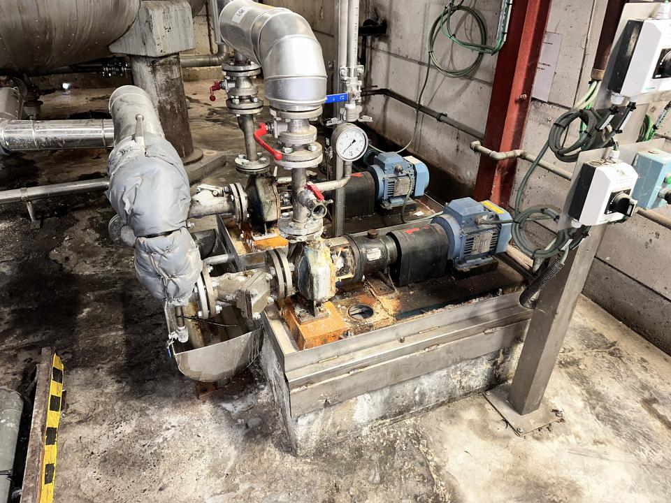 1976 Rheinhütte RCN... Pump station Pumps