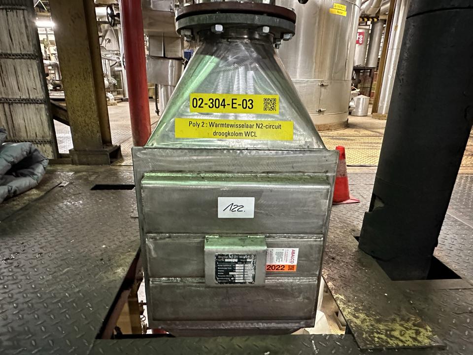 1981 Brunner AG Swiss Heat exchanger Pharmaceutical, Cosmetic and Chemistry Equipment
