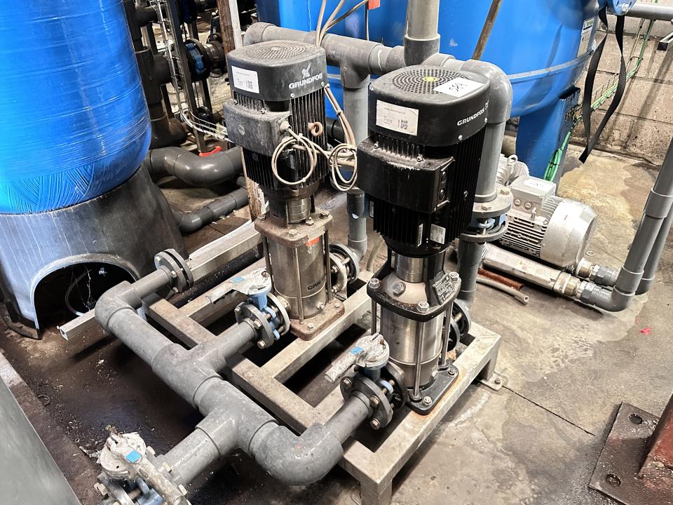Pump station Pharmaceutical, Cosmetic and Chemistry Equipment