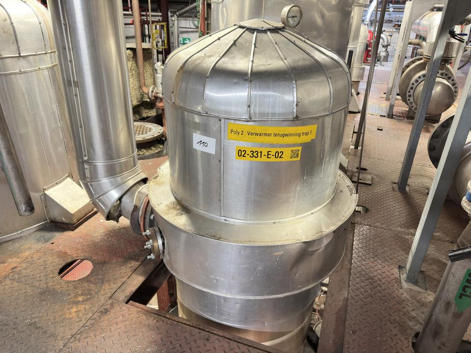 Heater recovery Industrial Heating Installations