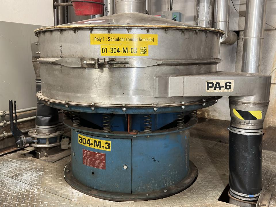TEMA B.V. Tumbler screening machine Pharmaceutical, Cosmetic and Chemistry Equipment