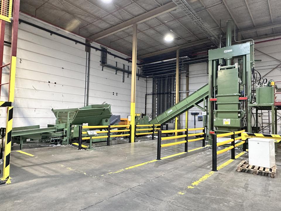 Baling press Recycling Plants