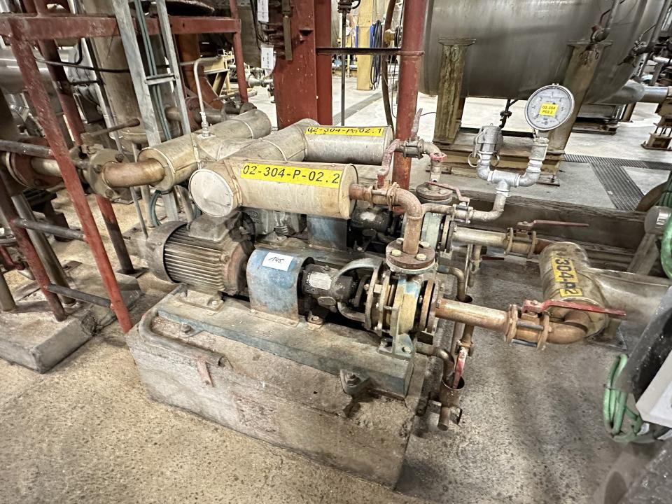 1982 Rheinhütte RN 32 160 CN 1 H Pump station Pharmaceutical, Cosmetic and Chemistry Equipment