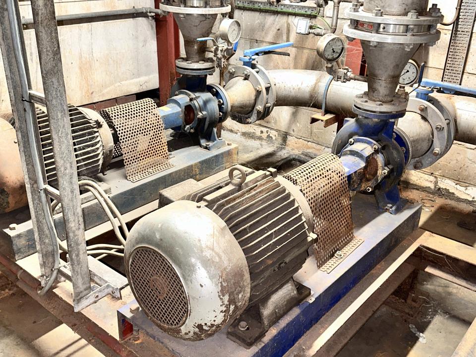 1983 KSB ETAN G80 Pump station Pumps